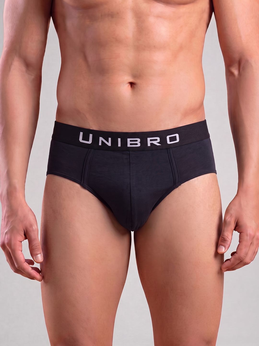 Tencel™ Micro Modal Elastane Stretch Brief Navy AB4