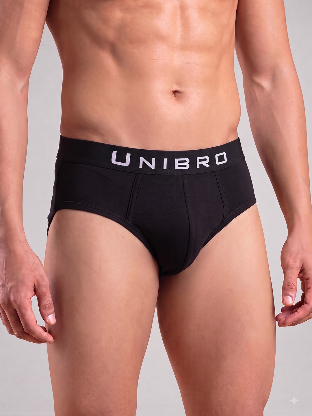 Tencel™ Micro Modal Elastane Stretch Brief Black AB1