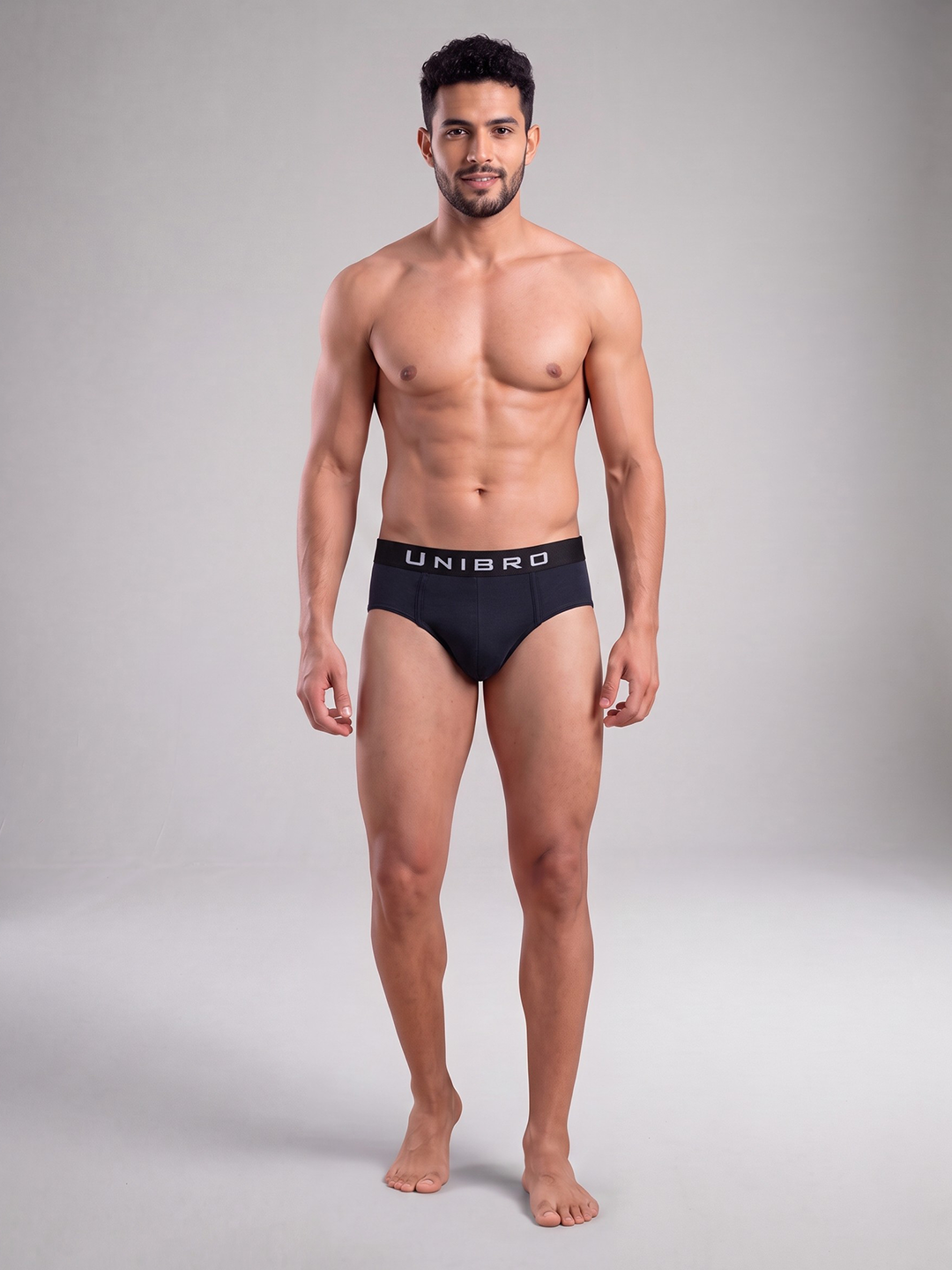 Tencel™ Micro Modal Elastane Stretch Brief Navy AB4