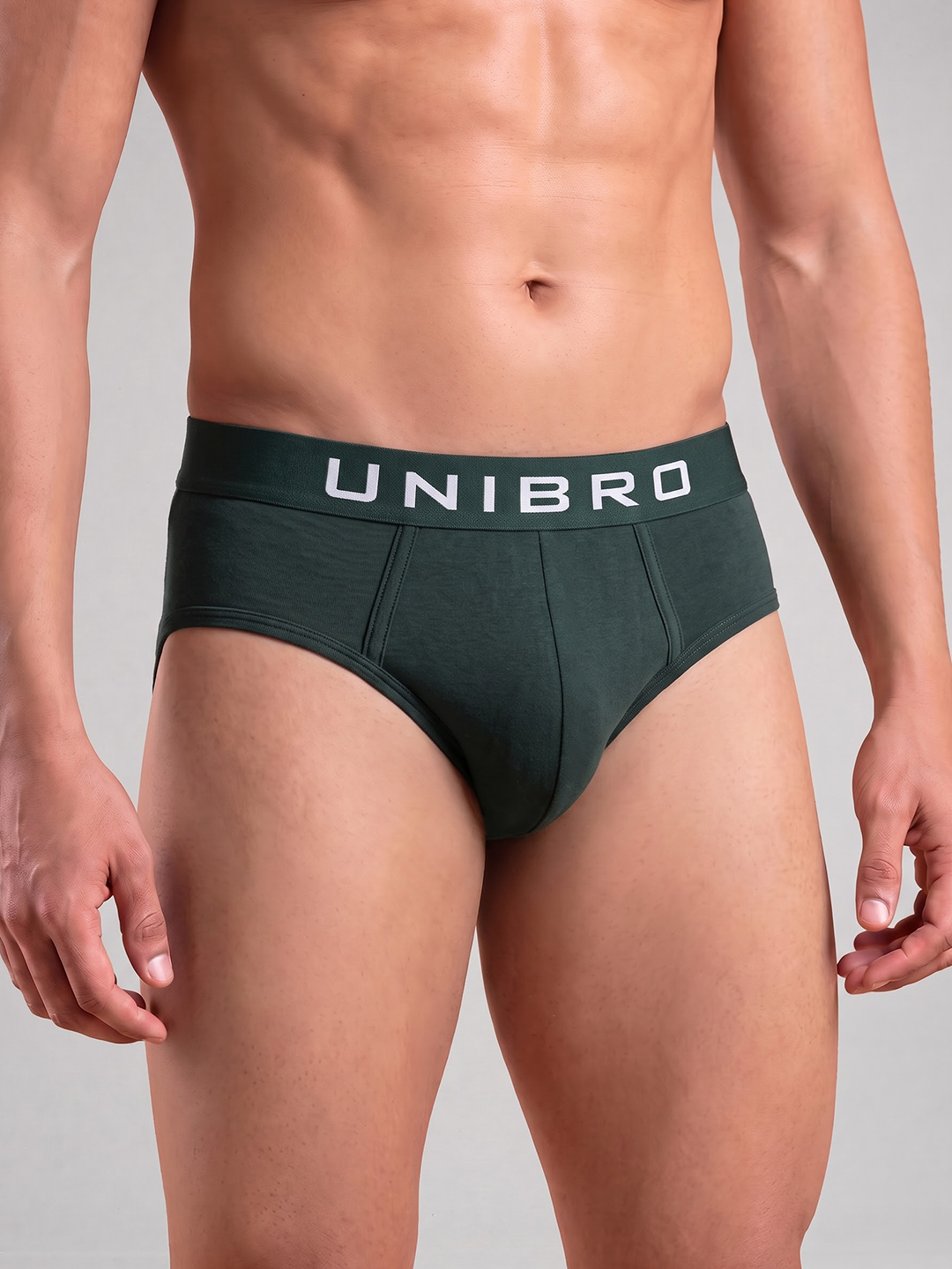 Tencel™ Micro Modal Elastane Stretch Brief Sage Green AB2