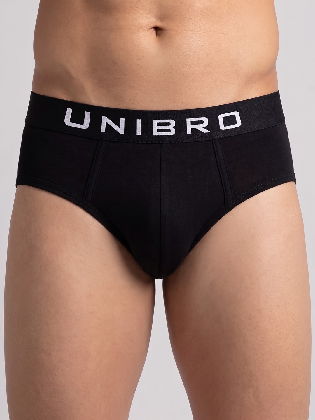 Tencel™ Micro Modal Elastane Stretch Brief Black AB1