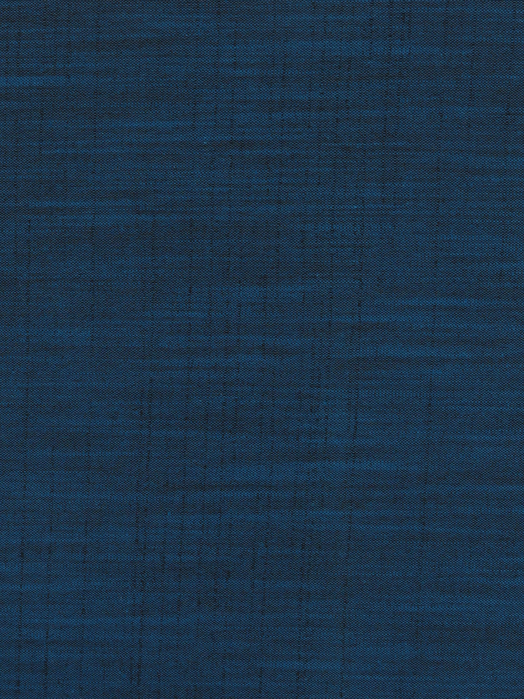 Cotton Rich Dark Blue Self Design Shirt Fabric HI-Tech