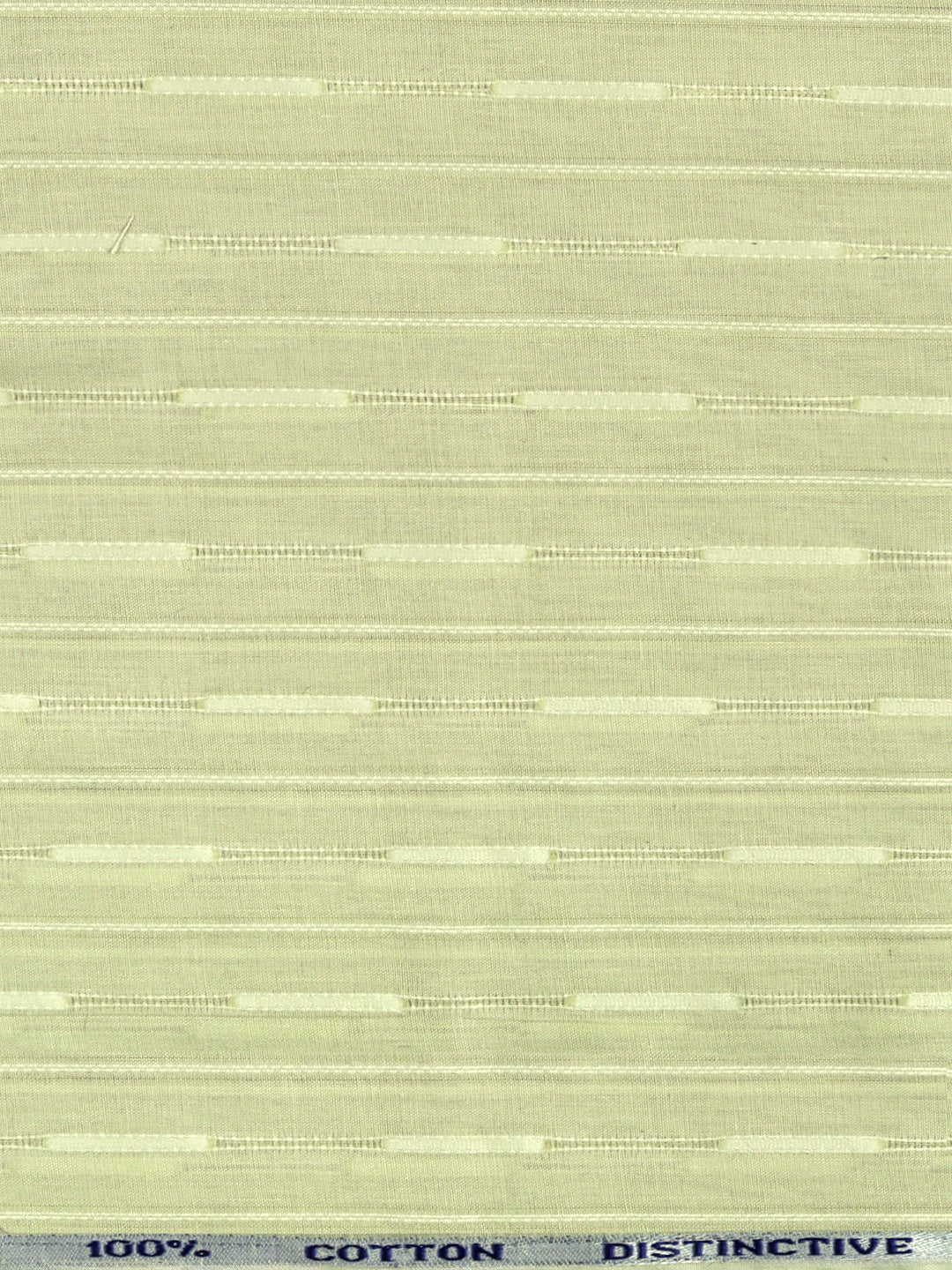 100% Cotton Self Design Shirt Fabric Green HI-Tech