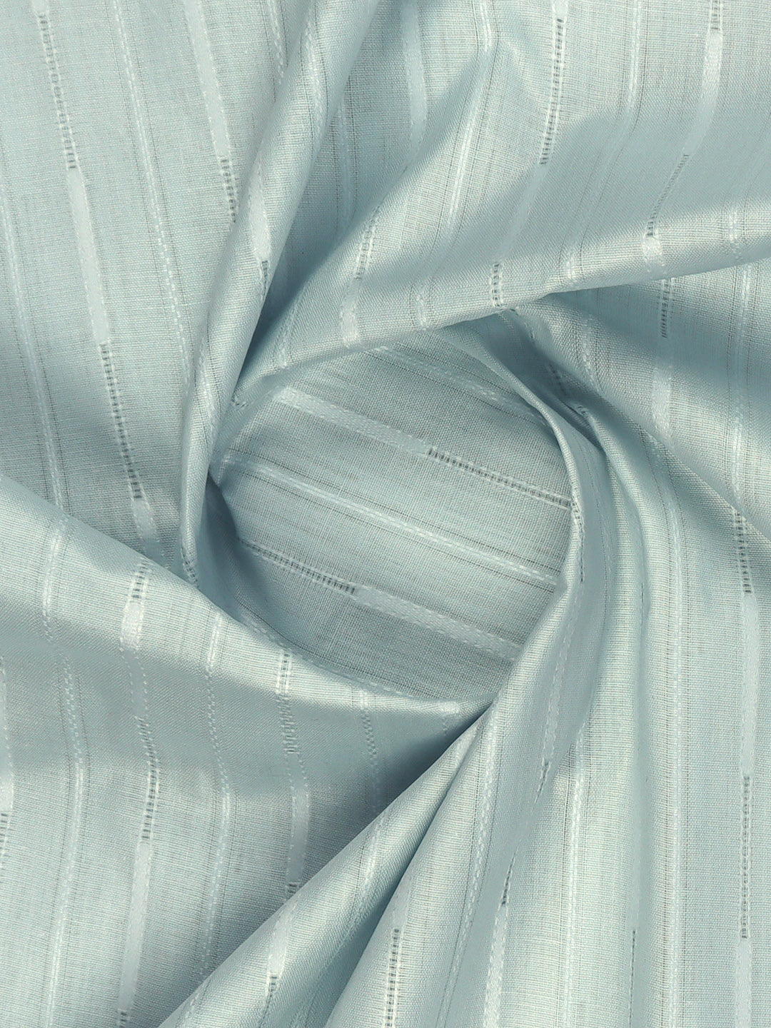 100% Cotton Self Design Shirt Fabric Green HI-Tech