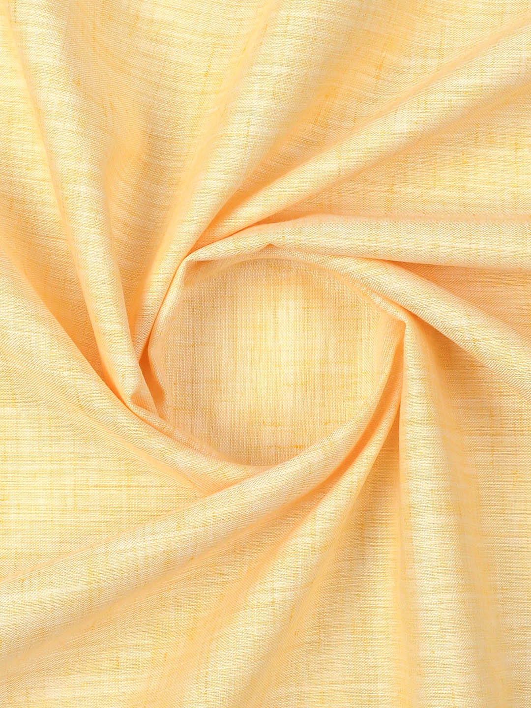 Cotton Rich Plain Yellow Colour Shirt Self Design Fabric High Style