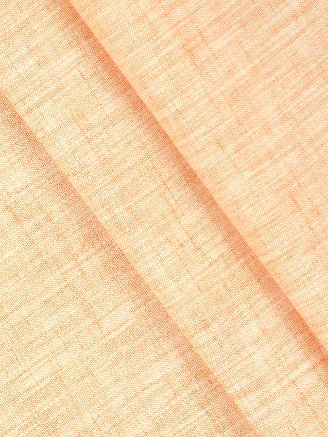 Cotton Rich Orange Plain Shirt Fabric High Style