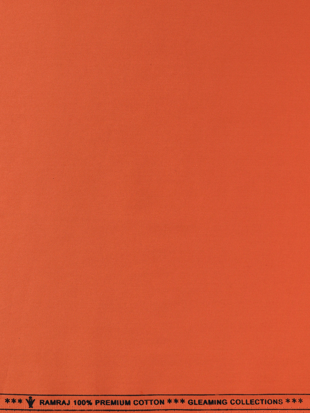 Men 100%Cotton Plain Shirt Fabric Orange Gail Force