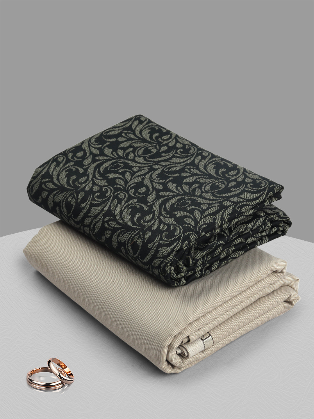 Cotton Blend Printed Shirting & Suiting Gift Box KK164