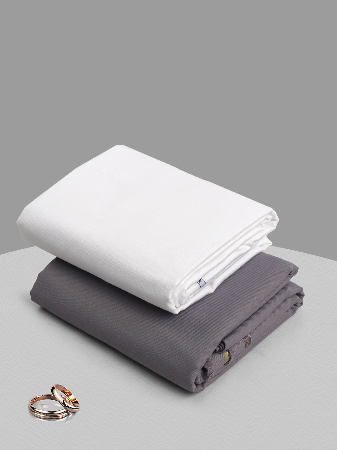 Cotton Blend Dobby Shirting & Suiting Bit KK169