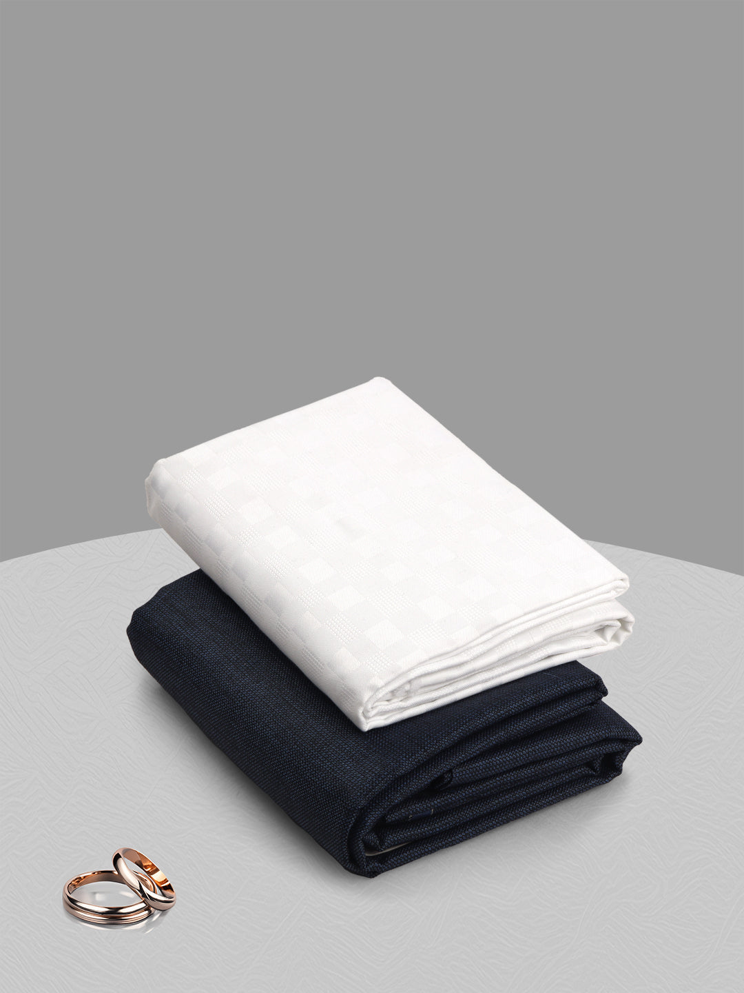 Cotton Blend Dobby Shirting & Suiting Bit KK171