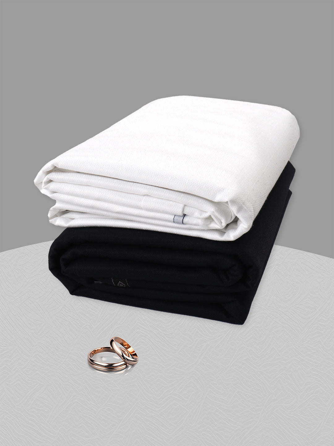 Men Cotton Self Design Shirting & Suiting Gift Box KK143