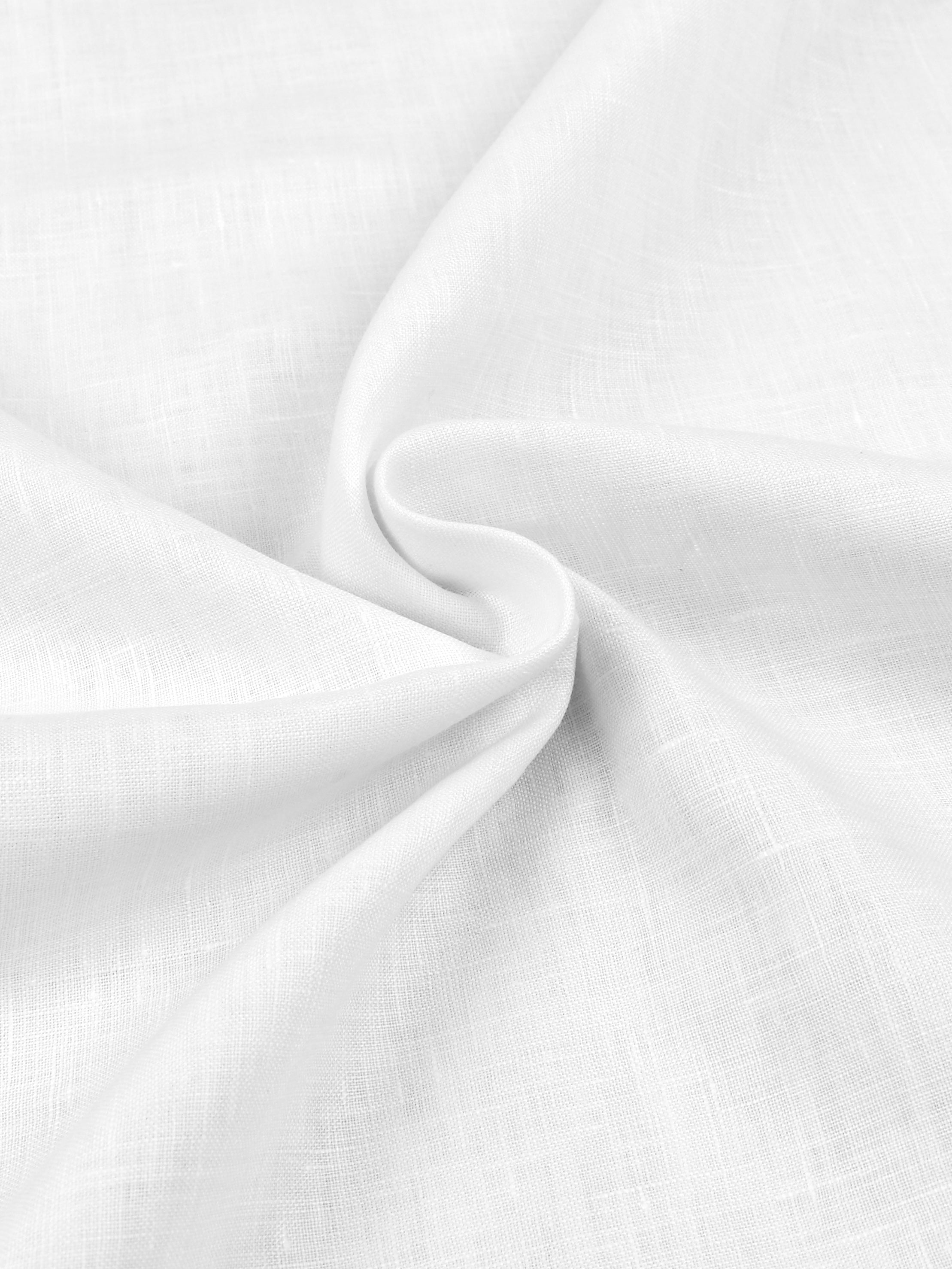 Men Premium Pure Linen White Shirt Fabric Linen Park Euro