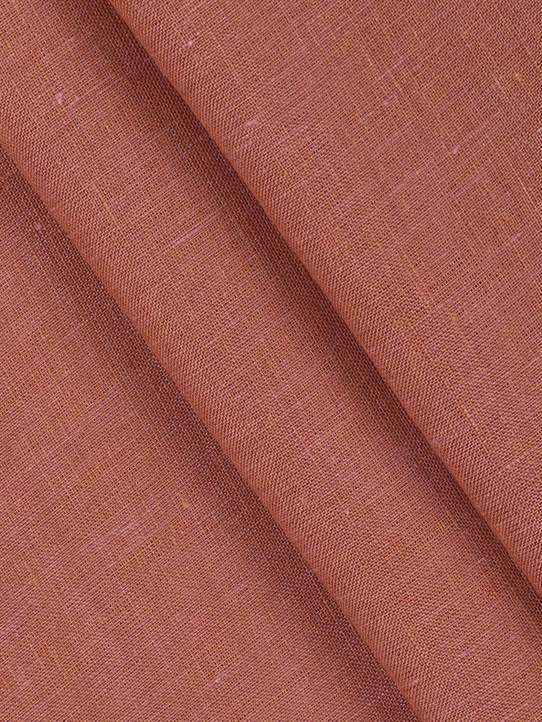 Pure Linen Self Design Rose Wood Shirt Fabric Linen Park Legend