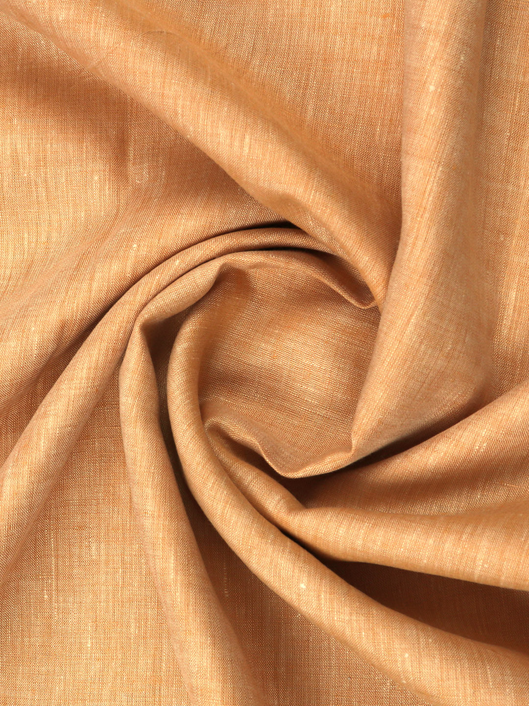 Pure Linen Colour Plain Shirt Fabric Mustard Irish 8080
