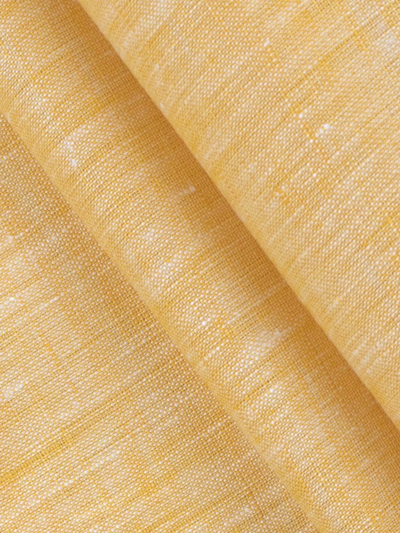 Pure Linen Colour Plain Shirt Fabric Light Orange Irish 8080-Pattern view