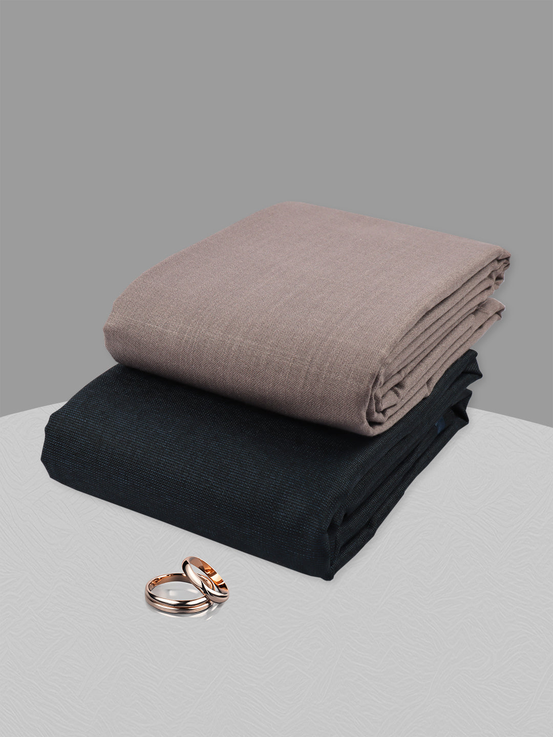 Cotton Blend Plain Shirting & Suiting Gift Box ME252