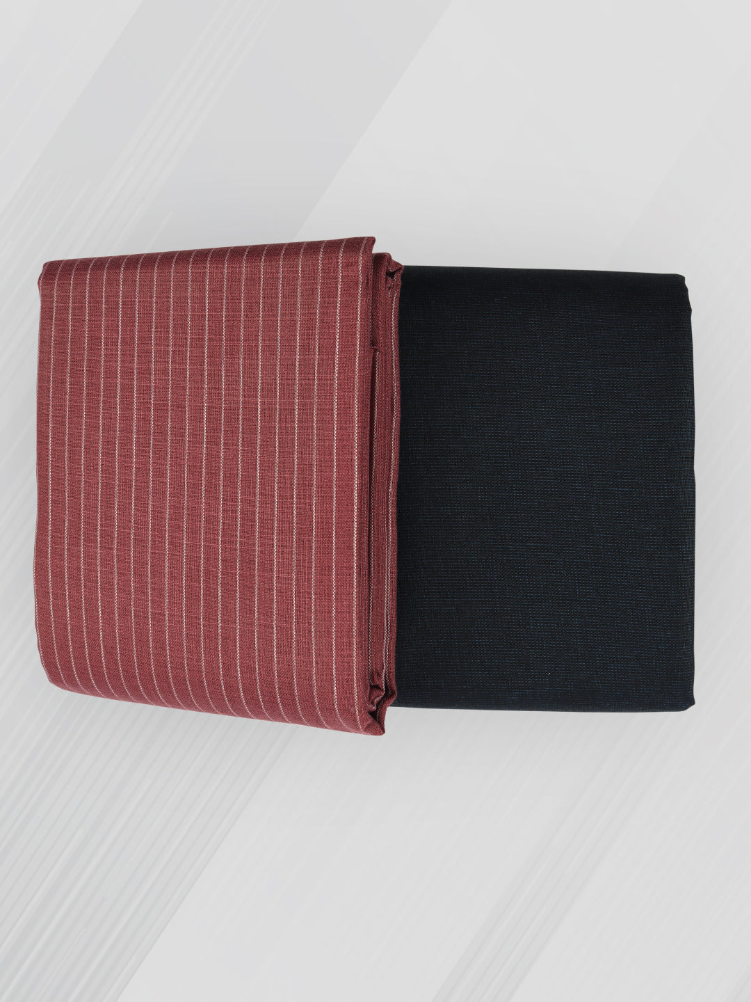 Cotton Blend Striped Shirting & Suiting Gift Box ME262