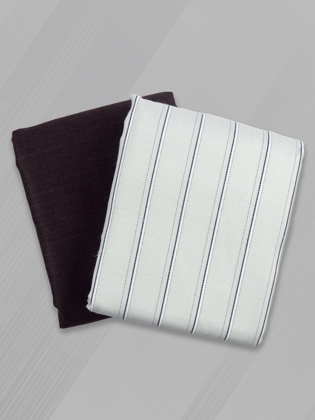 Cotton Blend Striped Shirting & Suiting Gift Box ME280