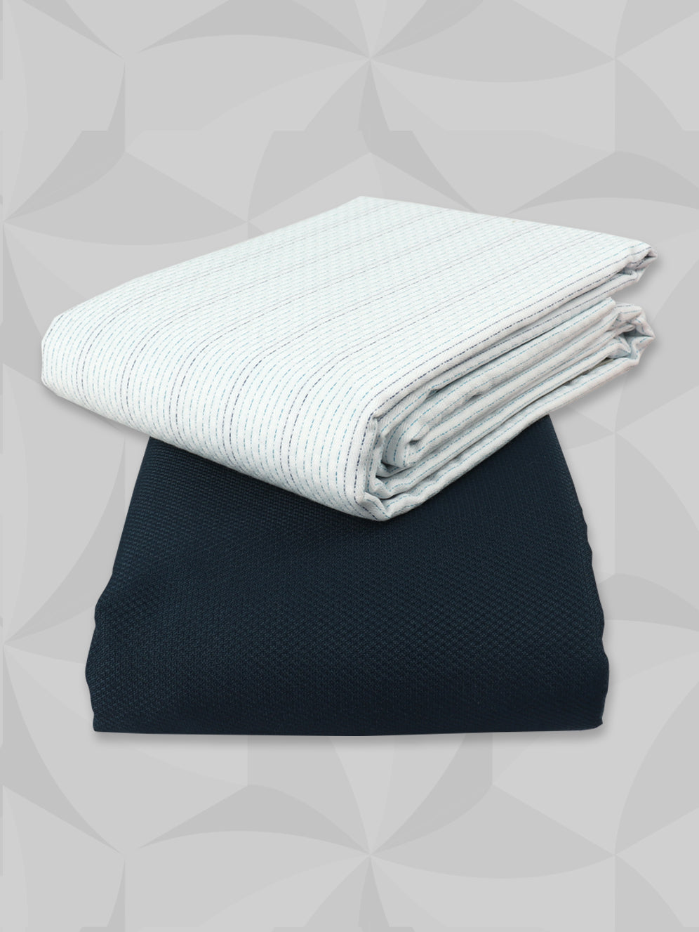 Cotton Blend Striped Shirting & Suiting Gift Box ME226