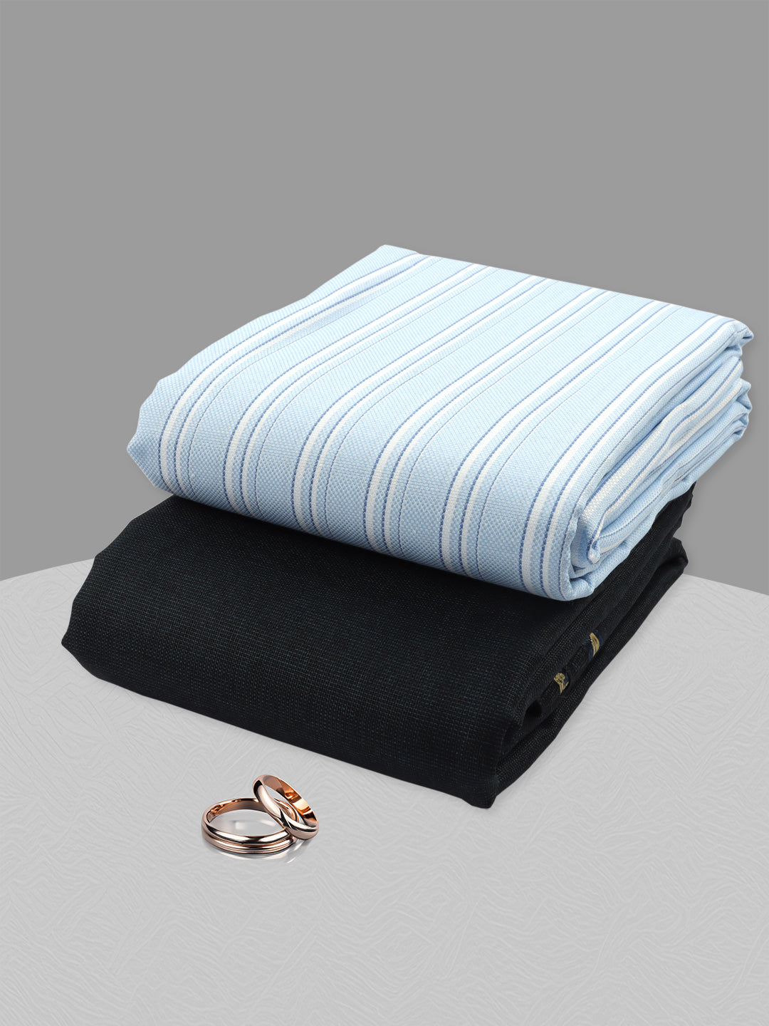 Cotton Blend Striped Shirting & Suiting Gift Box ME260