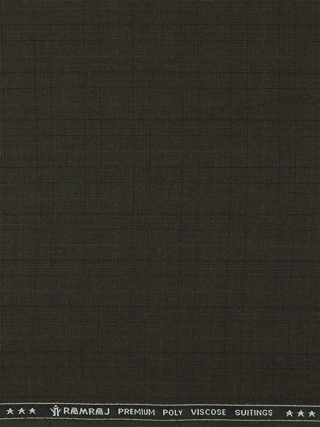 Poly Viscose Dark Green Checked Pants Fabric Golden Days
