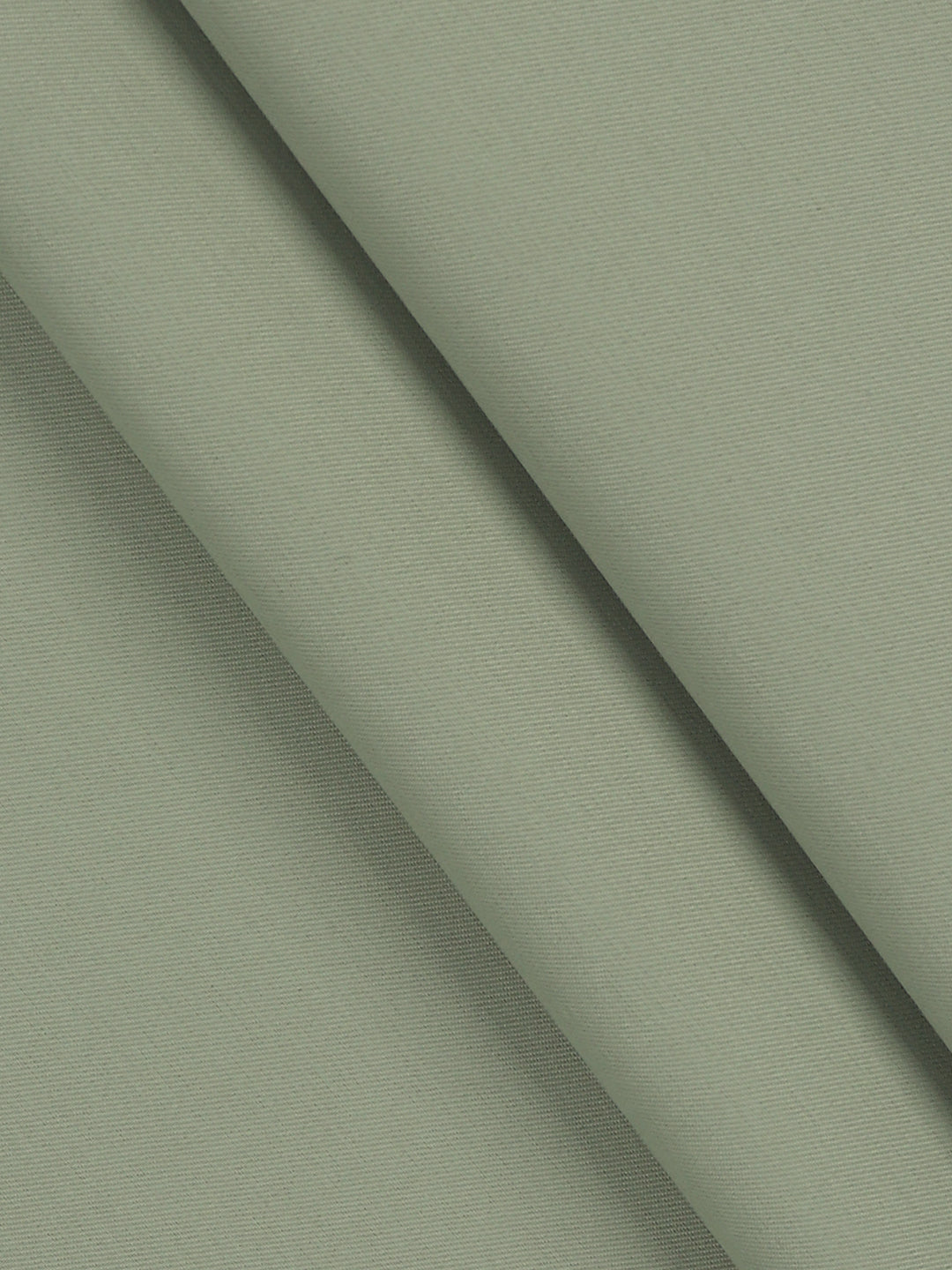 Poly Viscose Olive Green Plain Suiting Fabric Week Days
