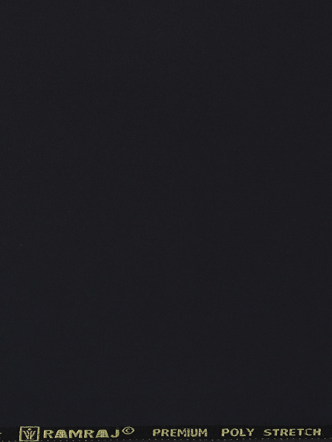 Poly Viscose Blue Plain Suiting Fabric Week Days