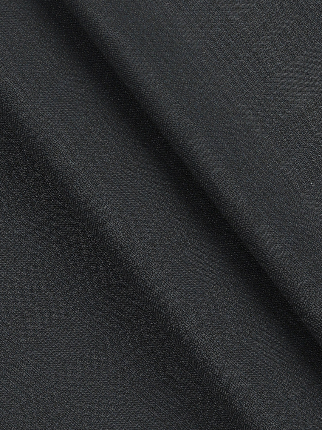 Poly Viscose Stretch Navy Blue Checked Suiting Fabric Enable