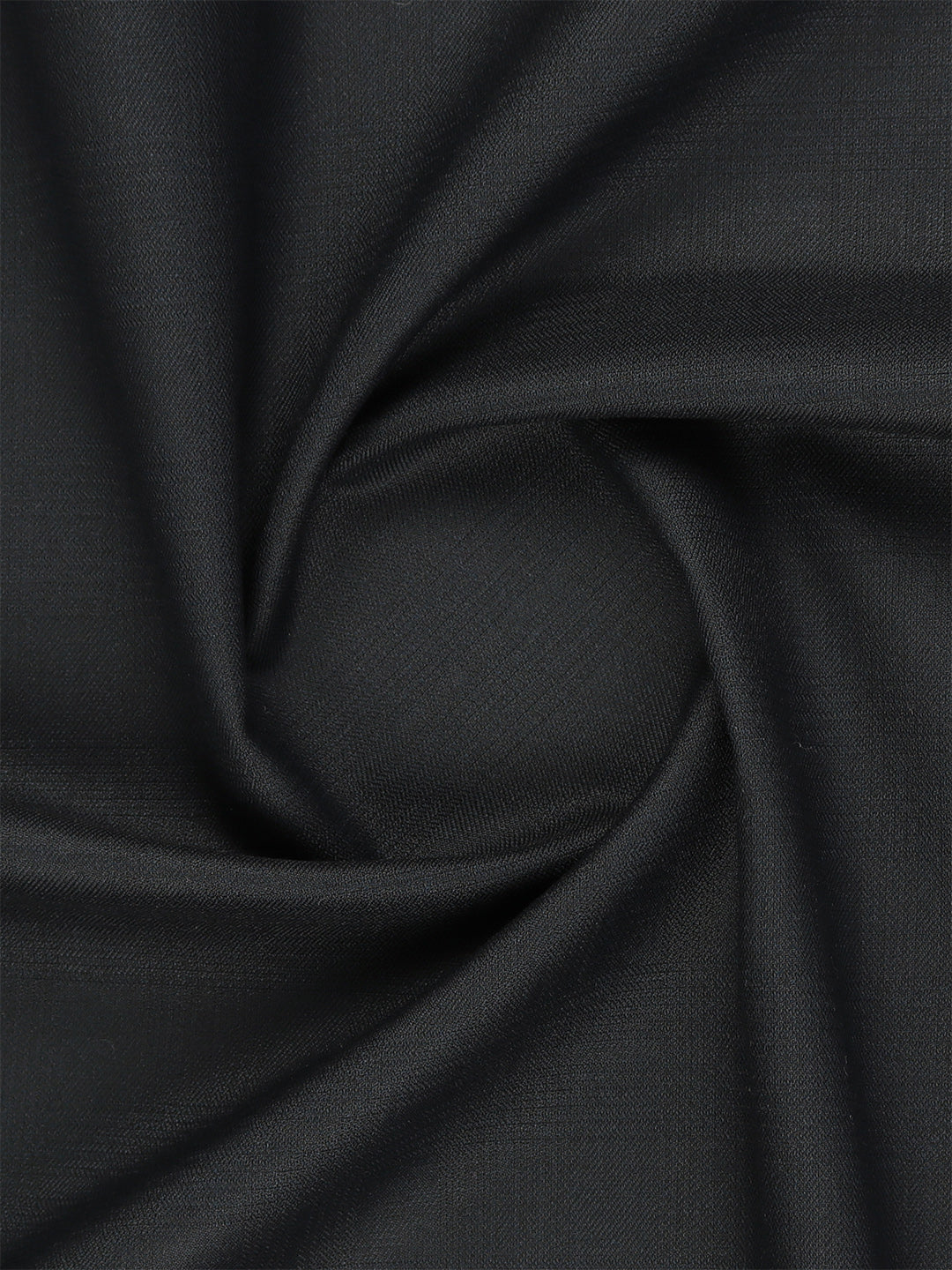 Poly Viscose Stretch Navy Blue Checked Suiting Fabric Enable