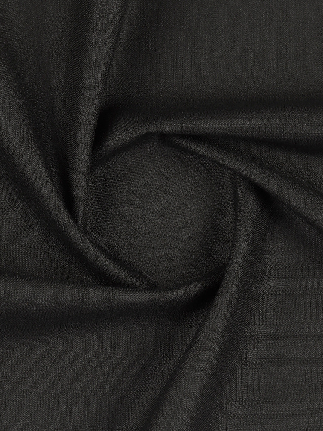 Poly Viscose Stretch Black Checked Suiting Fabric Enable