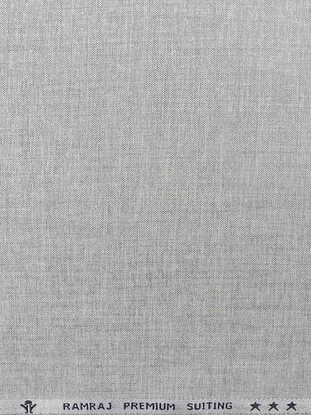Cotton Grey Premium Suiting Fabric-Golden Days