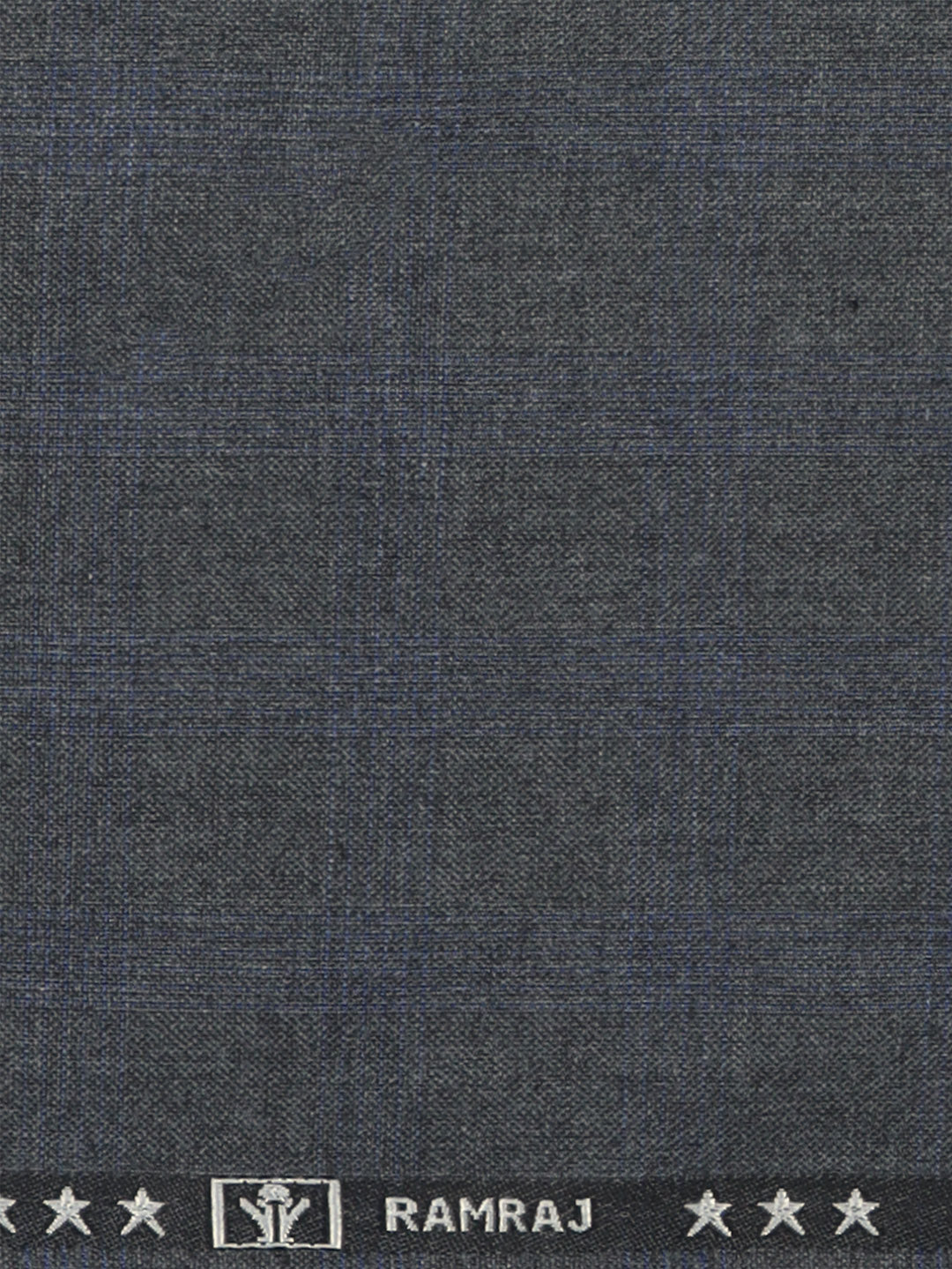 Poly Viscose Dark Grey Plain Suiting Fabric Honey Day
