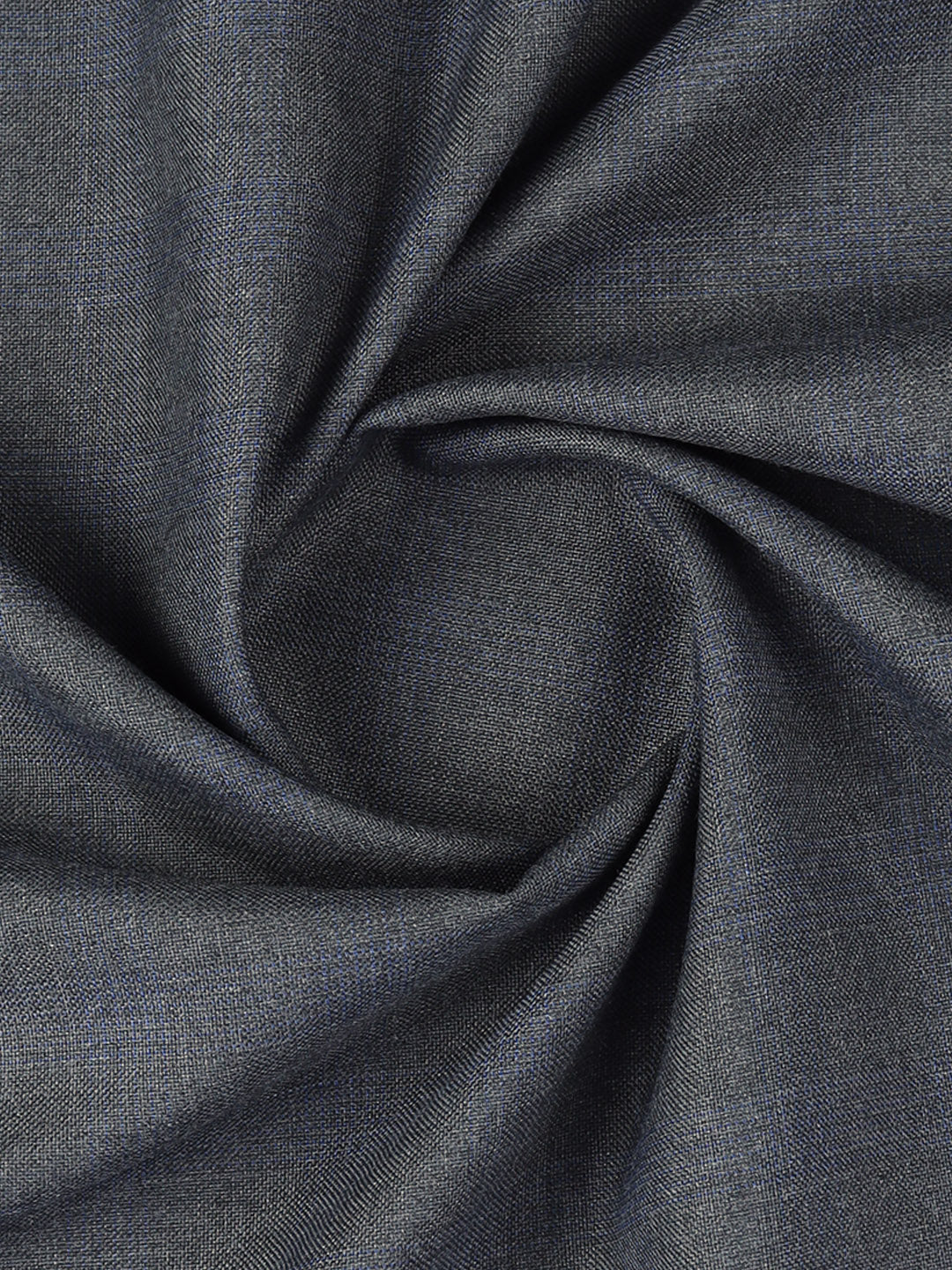 Poly Viscose Dark Grey Plain Suiting Fabric Honey Day