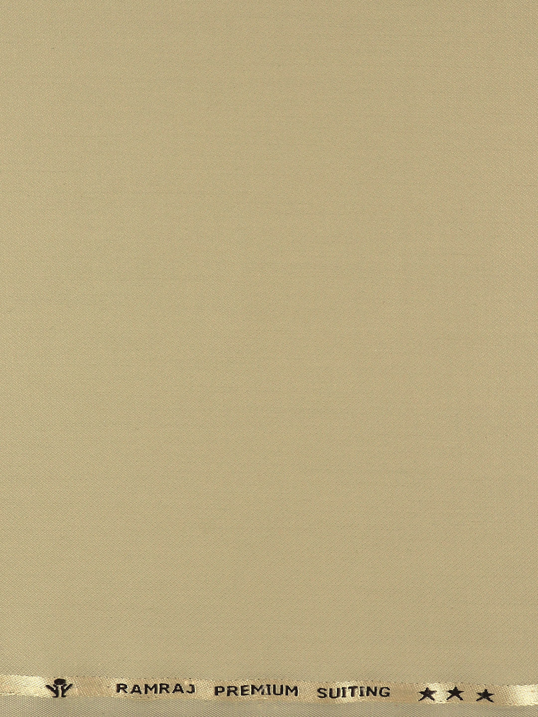 Poly Viscose Plain Suiting Fabric Light Brown All Days