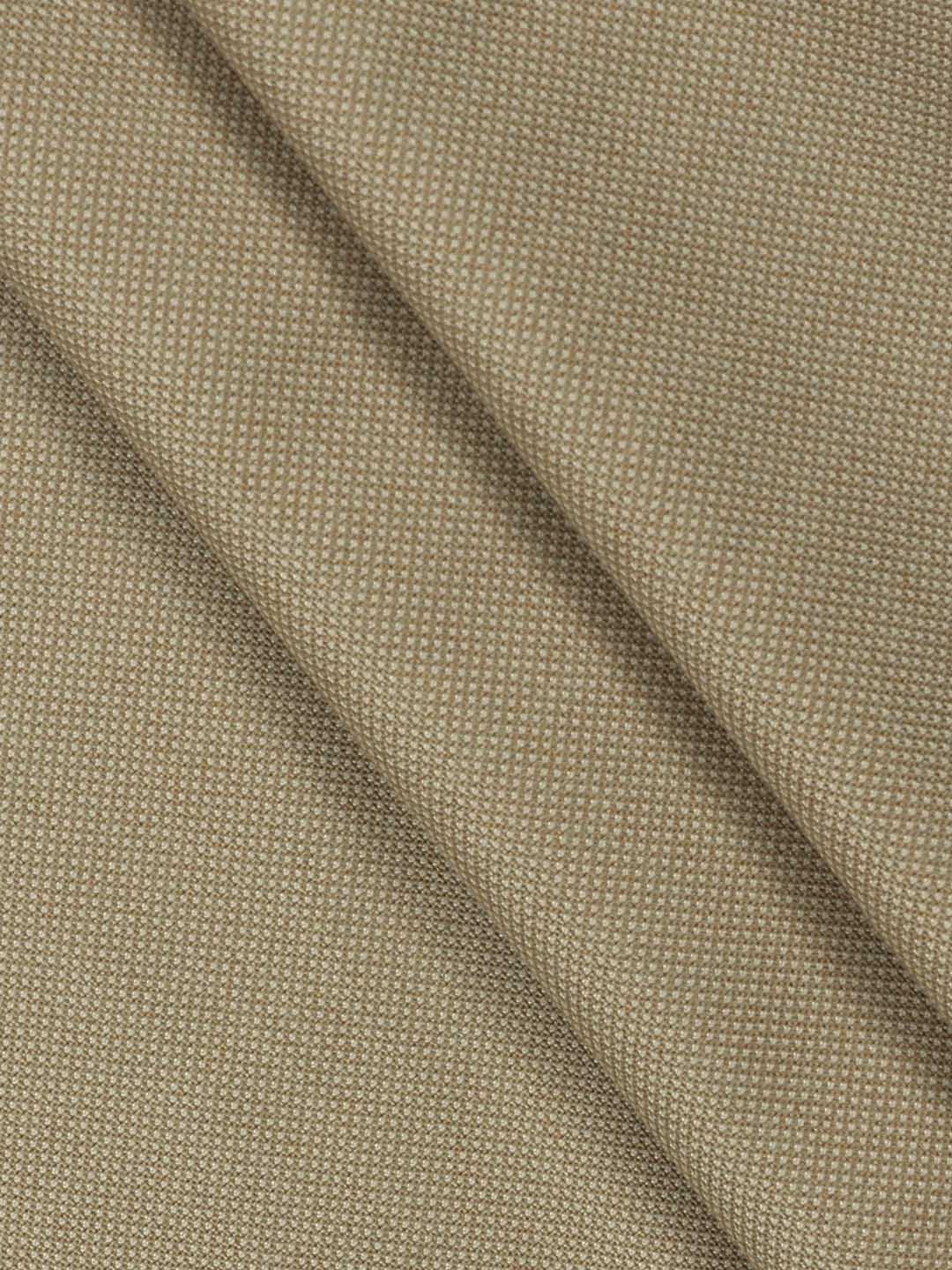 Cotton Premium Sandal Colour Suiting Fabric-Golden Days