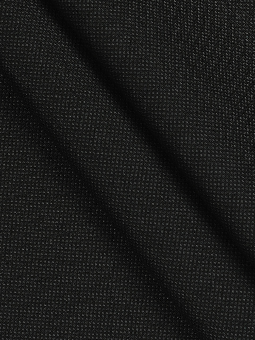 Cotton Black Premium Suiting Fabric-Golden Days