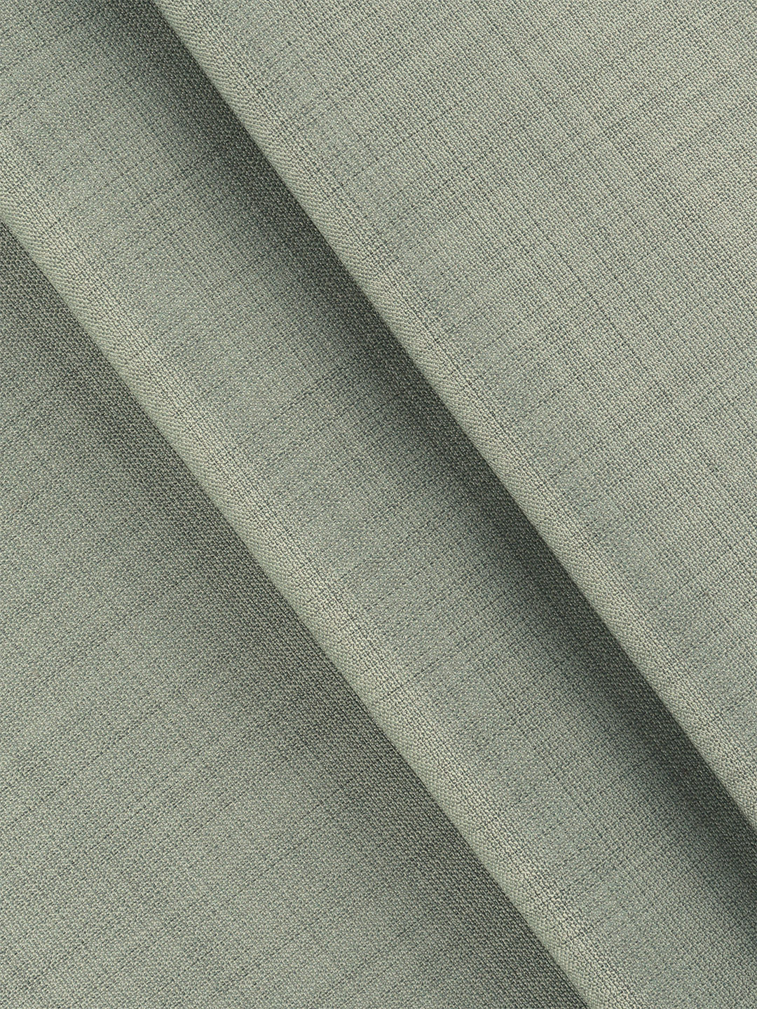 Poly Viscose Green Plain Pants Fabric Golden Days