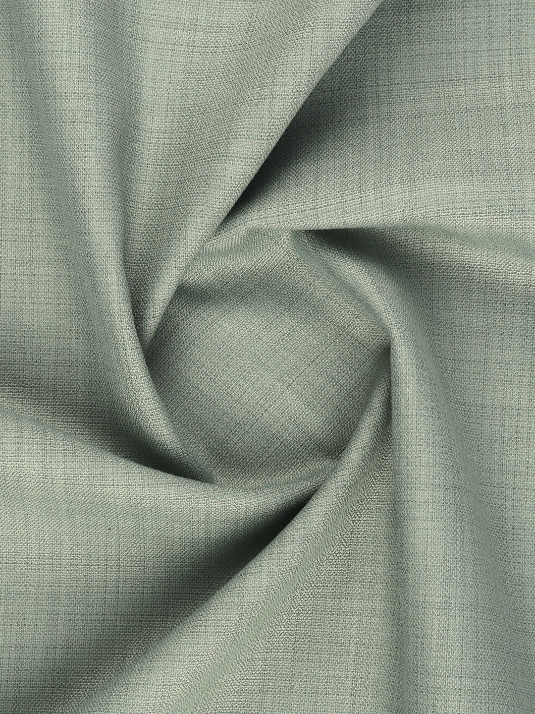 Poly Viscose Green Plain Pants Fabric Golden Days