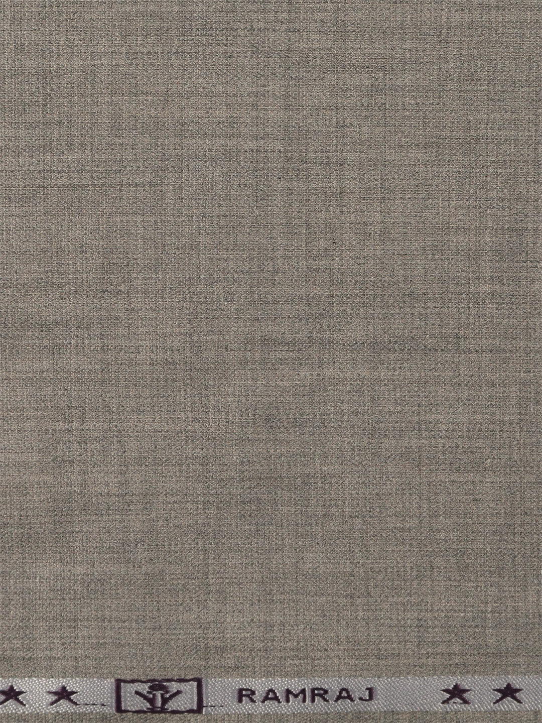 Poly Viscose Grey Plain Pants Fabric Golden Days