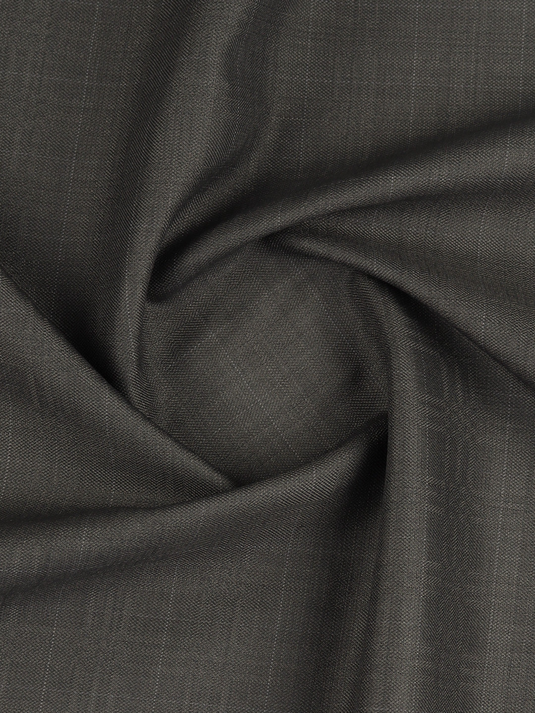 Poly Viscose Stretch Dark Grey Checked Pants Fabric Fun Days