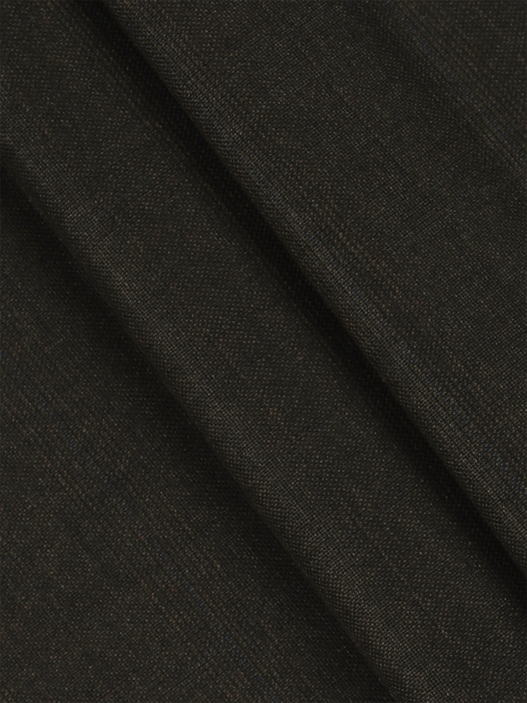 Poly Viscose Blend Self Design Stretch Suiting Fabric Brown Enable