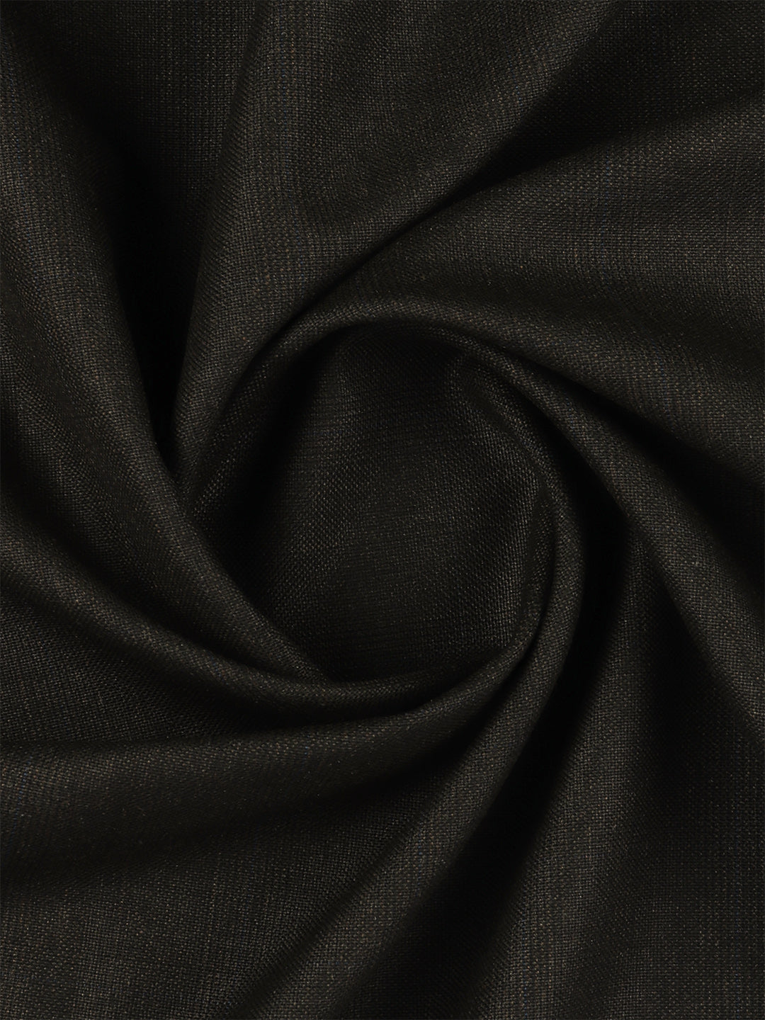 Poly Viscose Blend Self Design Stretch Suiting Fabric Brown Enable