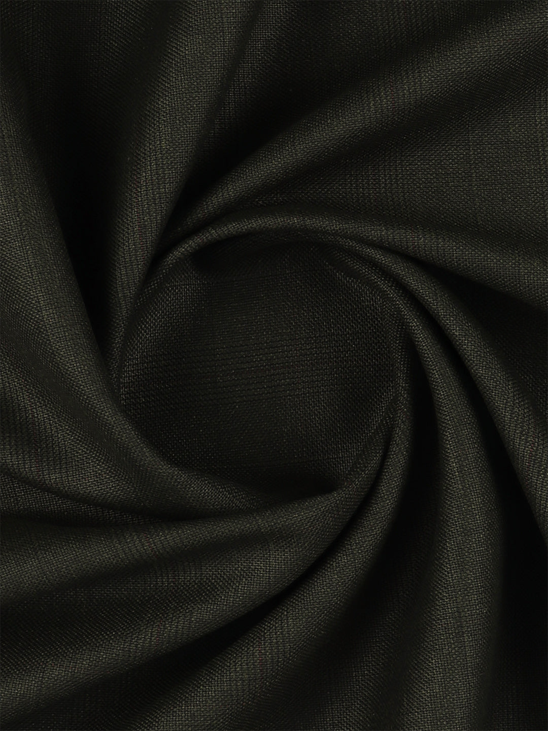 Poly Viscose Blend Self Design Stretch Suiting Fabric Green Enable
