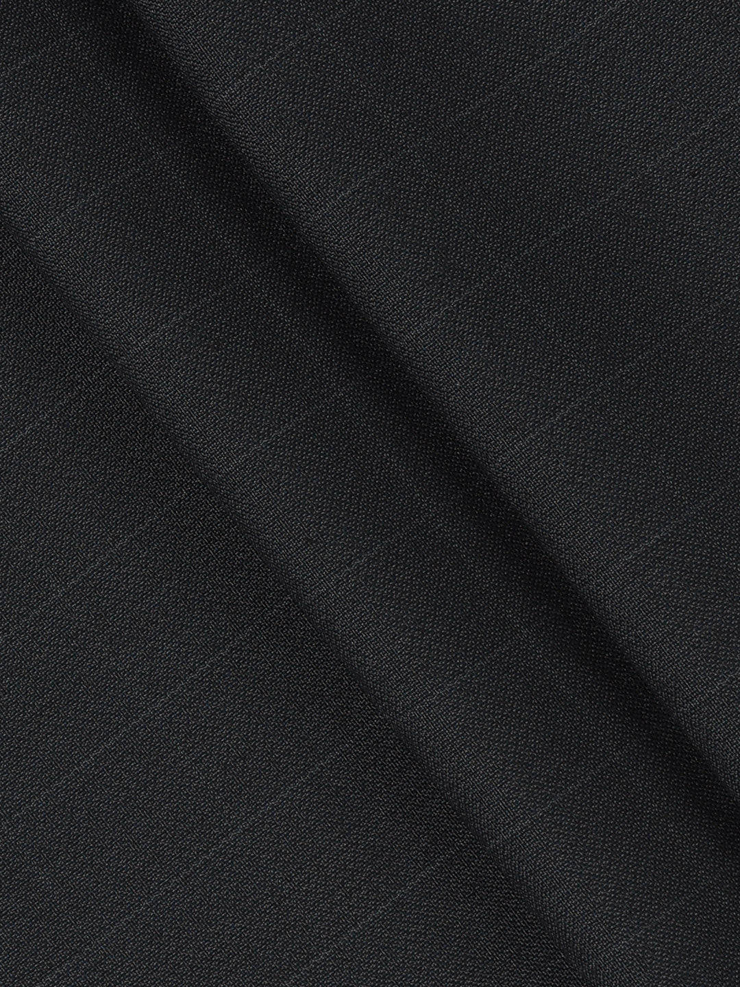Poly Viscose Checked Suiting Fabric Dark Blue Week Days
