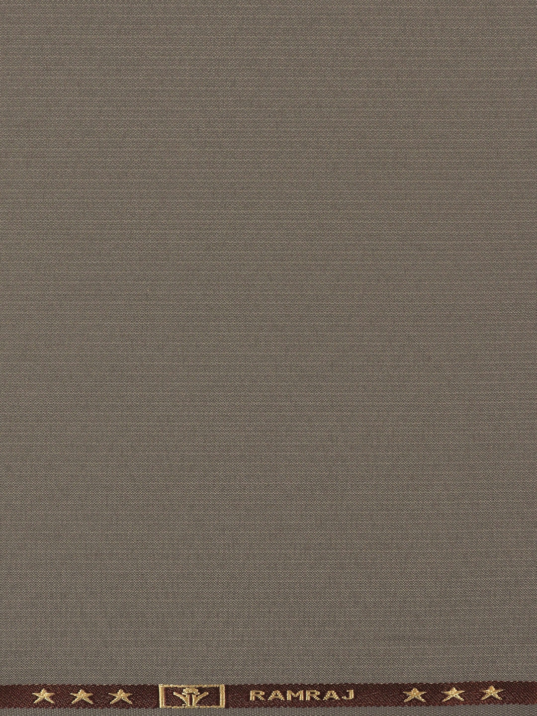 Poly Viscose Striped Suiting Fabric Grey Week Days