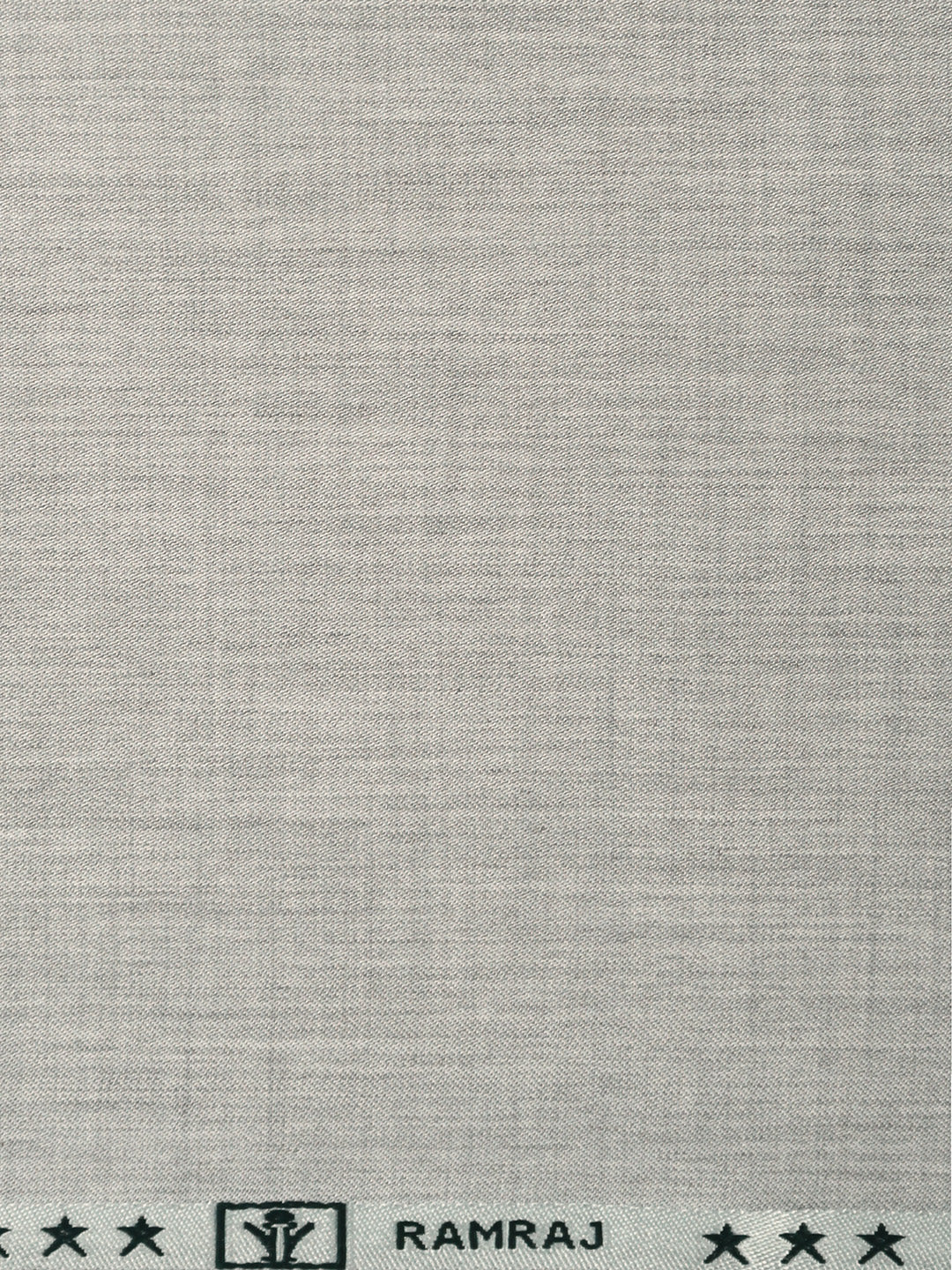 Poly Viscose Plain Suiting Fabric Grey Golden Days