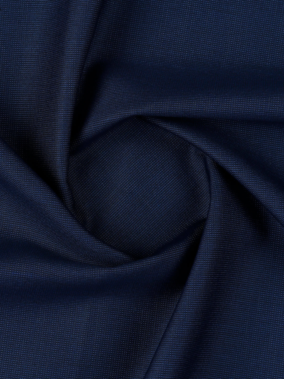 Men Premium Poly Viscose Self Design Pants Fabric Dark Blue 7 Days