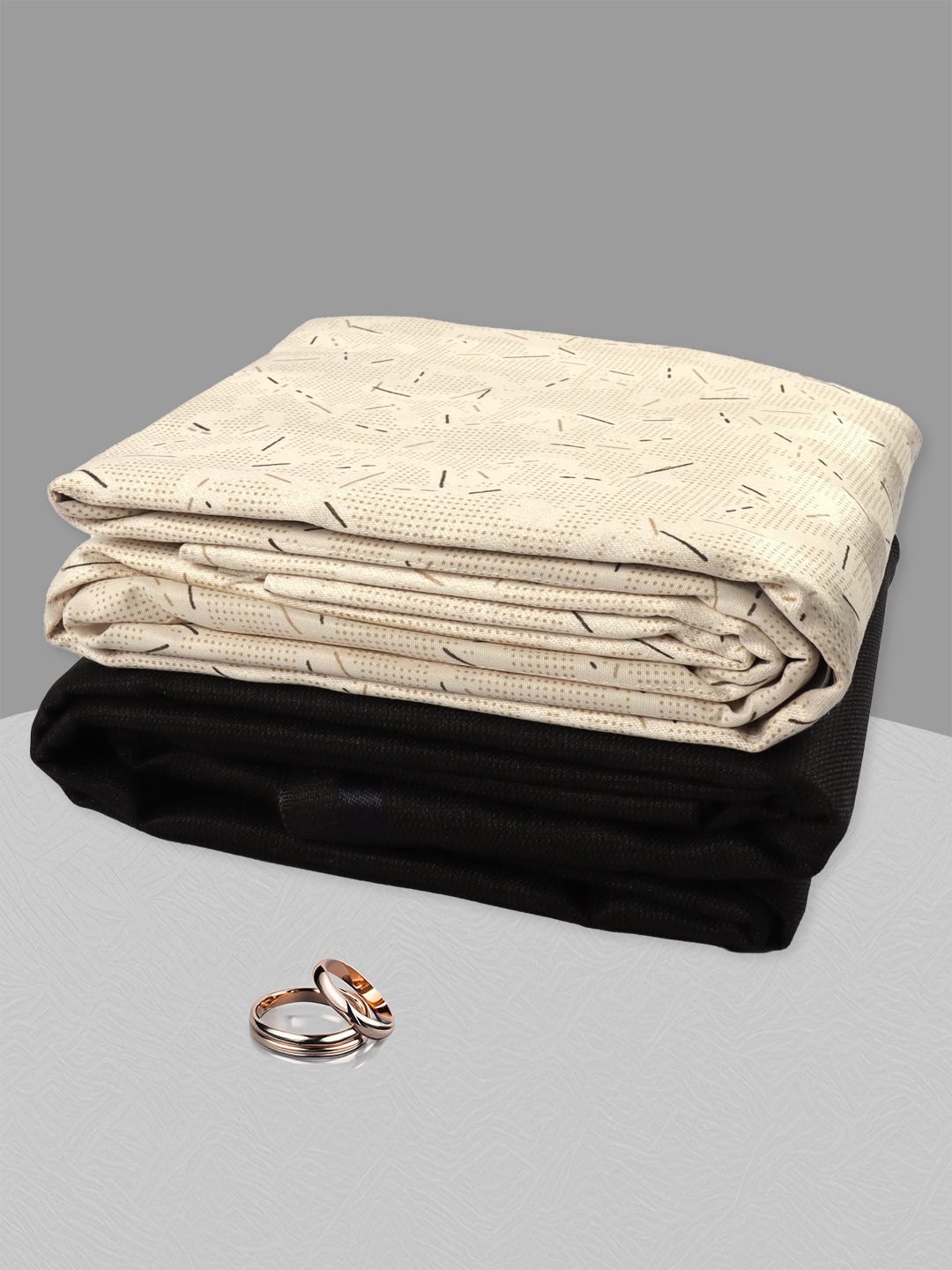 Men Cotton Blend Printed Shirting & Suiting Gift Box ME224