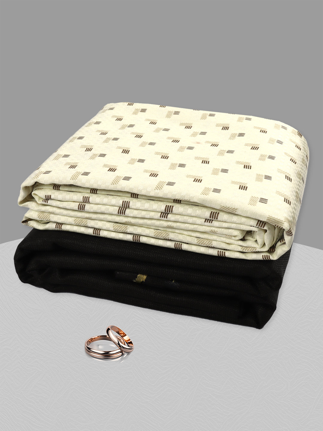 Men Cotton Blend Printed Shirting & Suiting Gift Box ME221
