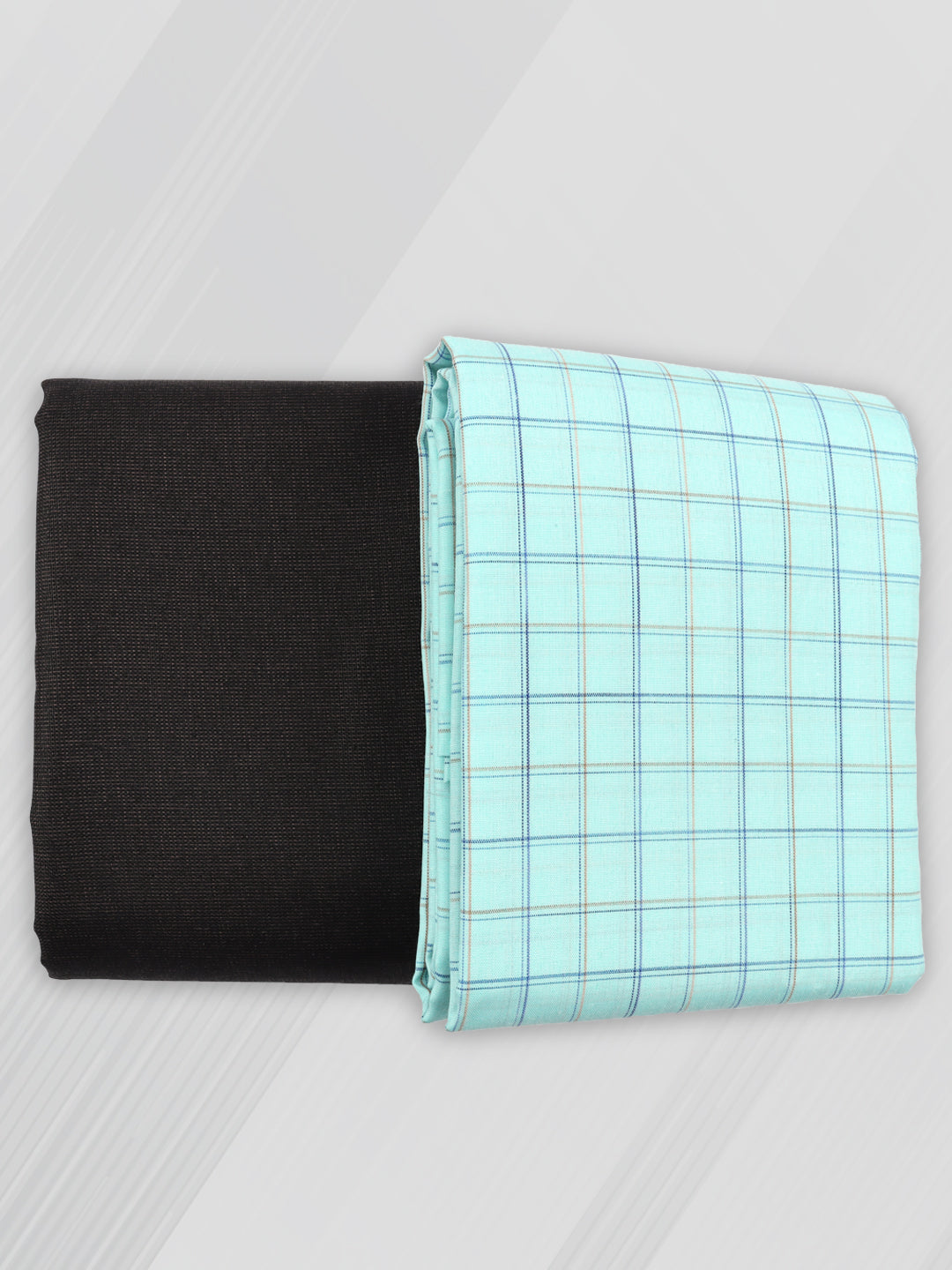 Cotton Blend Checked Shirting & Suiting Gift Box ME254